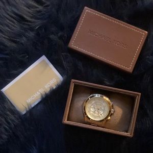 Micheal Kors Gold Watch